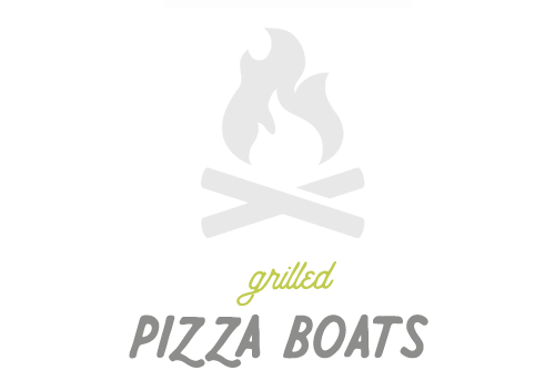 Grilled Pizza Boats